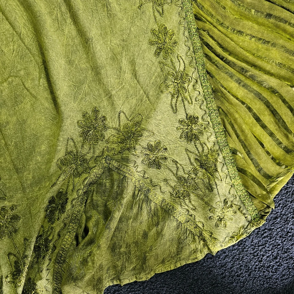 Plus Size Long Skirt Boho Gypsy Medieval Renaissance Embroidered 18 20 22 24 26 - Image 4 of 4