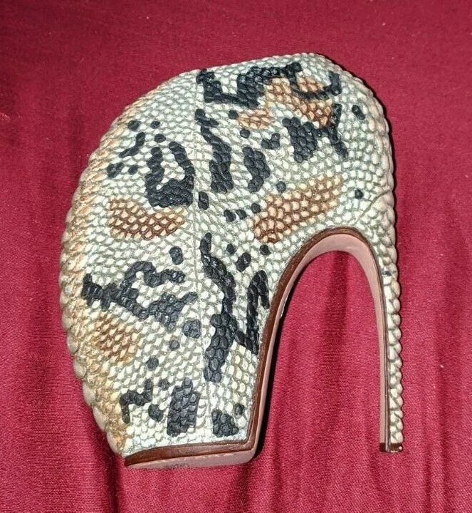 Alexander McQueen Savage Beauty Armadillo Shoe Heel Ornament Met Exhibit RARE