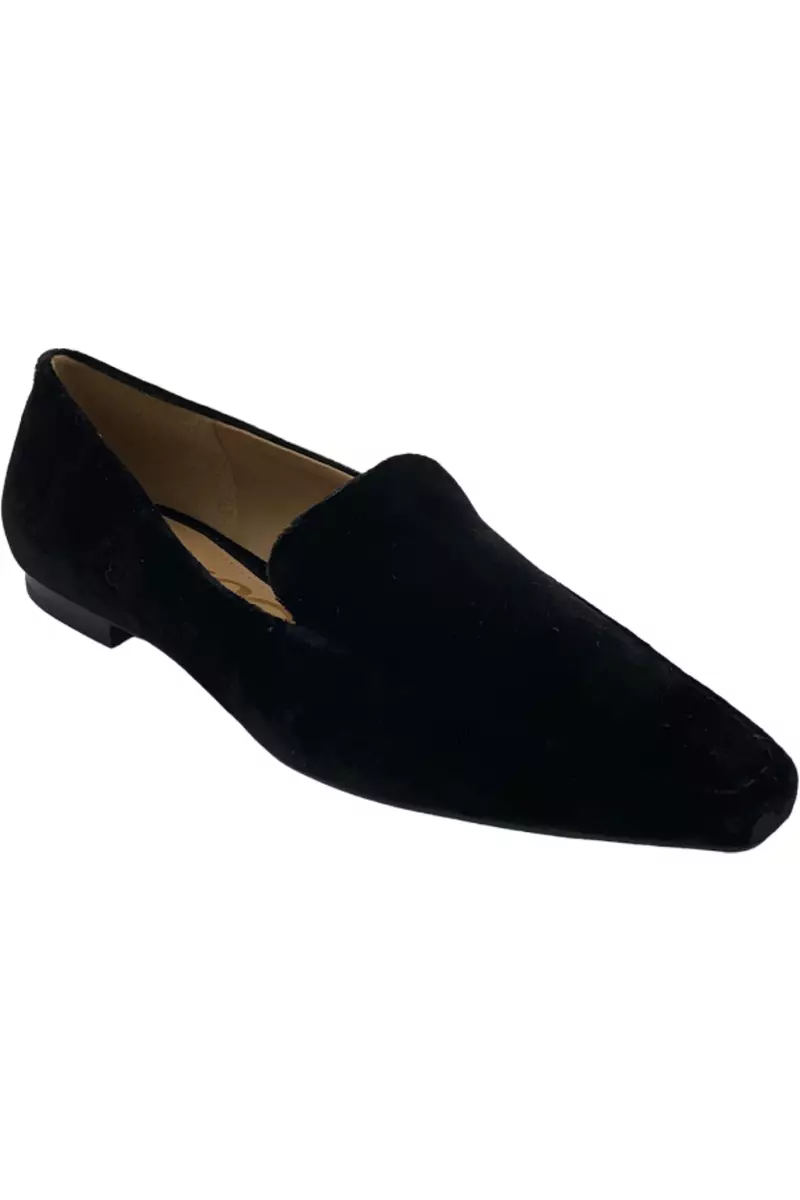 Sam edelman black sales velvet loafers