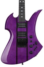 B.c. Rich Usa Handcrafted Mockingbird Sl Electric Guitar - Trans Purple