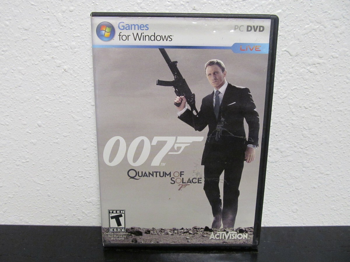 James Bond 007: Quantum Of Solace ( PC Game, 2008 ) 47875332454 | eBay