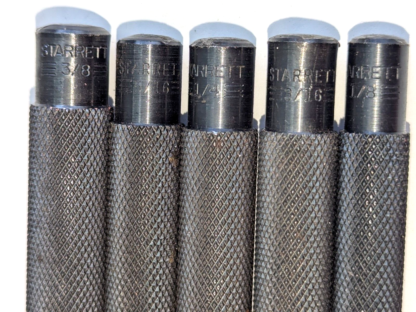 WESTWARD Long Drive Pin Punch: 1/8 in Tip Size, 3/8 in Shank Wd, 4 in WESTWARD Long Drive Pin Punch: 1/8 in Tip Size, 3/8 in Shank Wd, 4 in