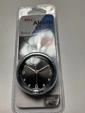 Bell 37016-8 Analog Alarm Clock Mounts With Hook And Loop Tape