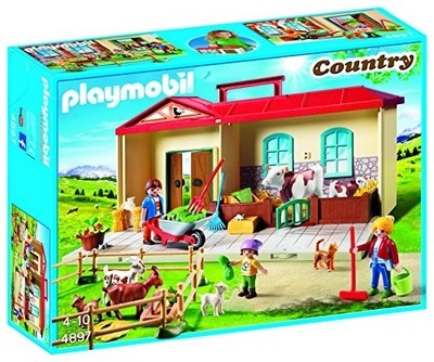 playmobil carry along farm