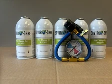 Enviro-Safe R1234YF Dye Charge, 1234yf, case of 5 (4 oz) Economy Charging Gauge