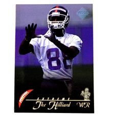 Ike Hilliard 1997 Collector's Edge Extreme Rookie Card #114 NFL New York Giants. rookie card picture