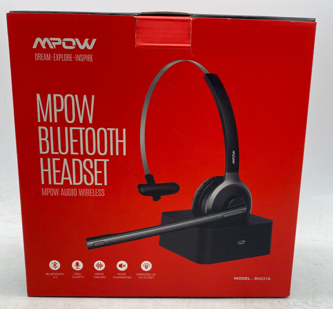 MPOW BH231A Bluetooth Headset eBay