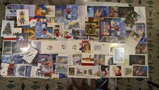 Lot Of 85  Assorted Christmas Cards With Envelopes Holiday Season VTG  Modern