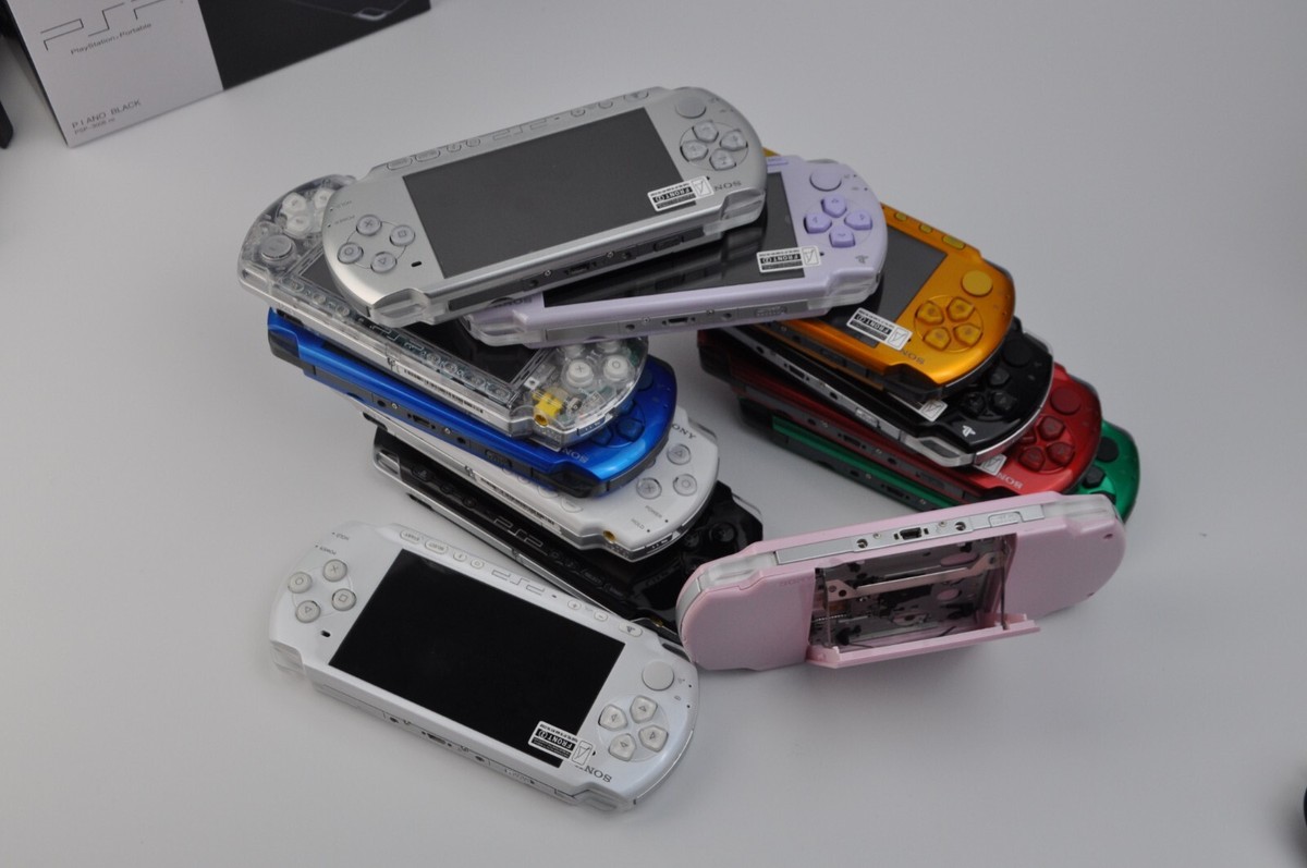 Sony PSP 1000/2000/3000 Console（Choose Color）32GB &Charger-New