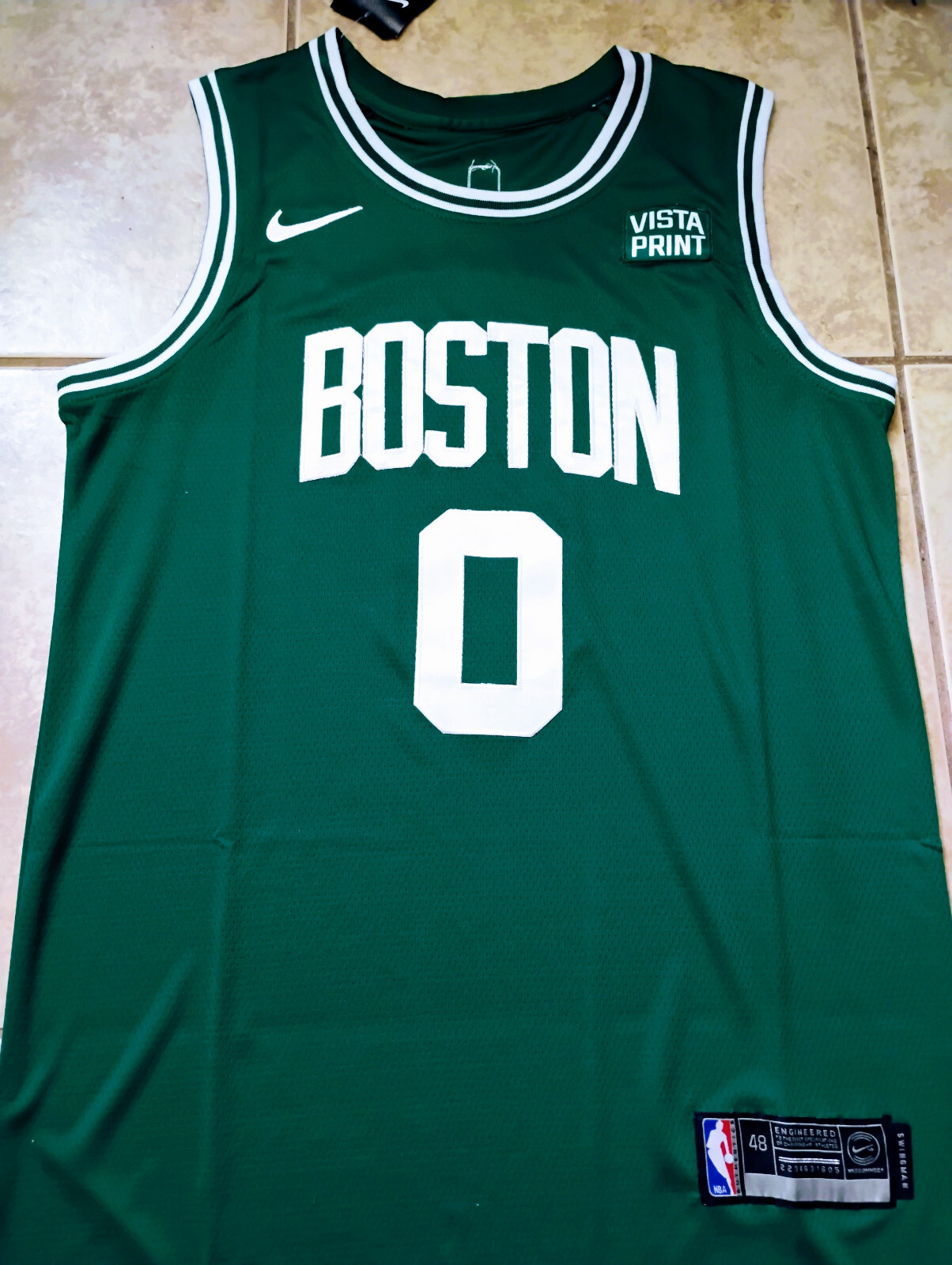 Boston Celtics Jersey Jayson Tatum Jersey #0 Stitched Green Jersey US Seller