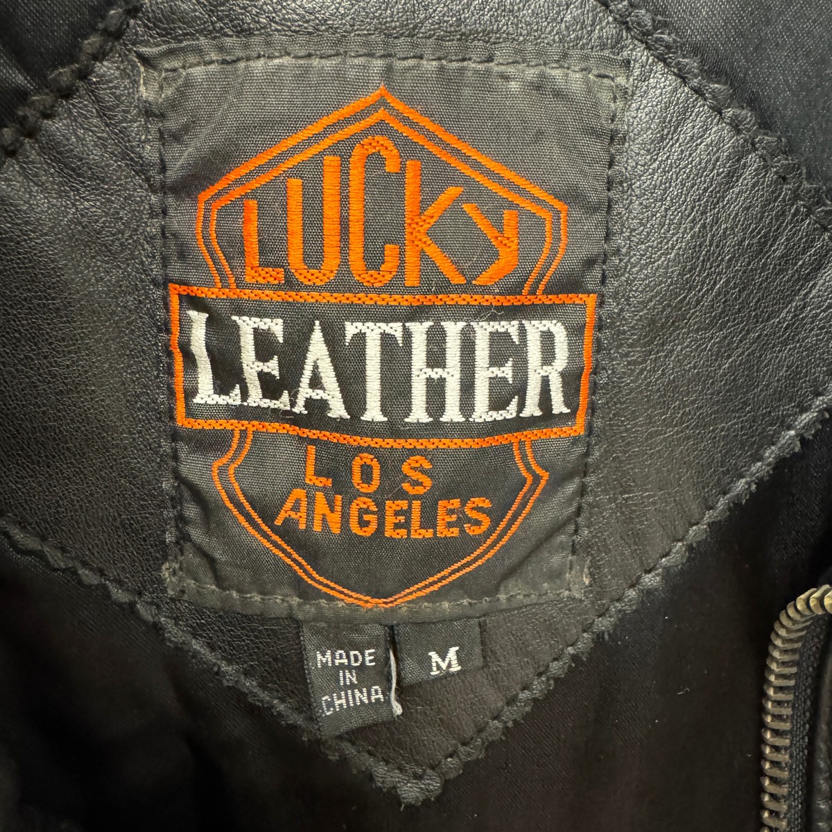 シングルライダース　made in USA 40 Lucky Leather Los Angeles Classic Men's Biker Jacket, Size M | eBay