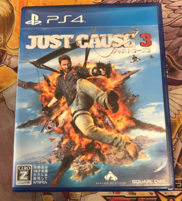 PS4 Just Cause 3 From Japan (Used)(Good condition)