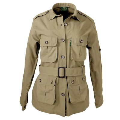 Tag Safari Jacket for Women, Lightweight, Multi Pockets, Perfect for Explorers,