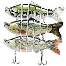 TRUSCEND Fishing Lures for Freshwater and Saltwater, Lifelike A-4",0.7oz