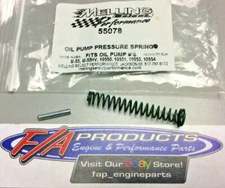 Melling 55078 SINGLE Small Block Chevy 78 LB Oil Pressure Relief Valve Spring