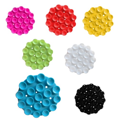 Suction Cup Double Sided Adhesive Pad Mount Disk Dashboard Cell Phone Holder