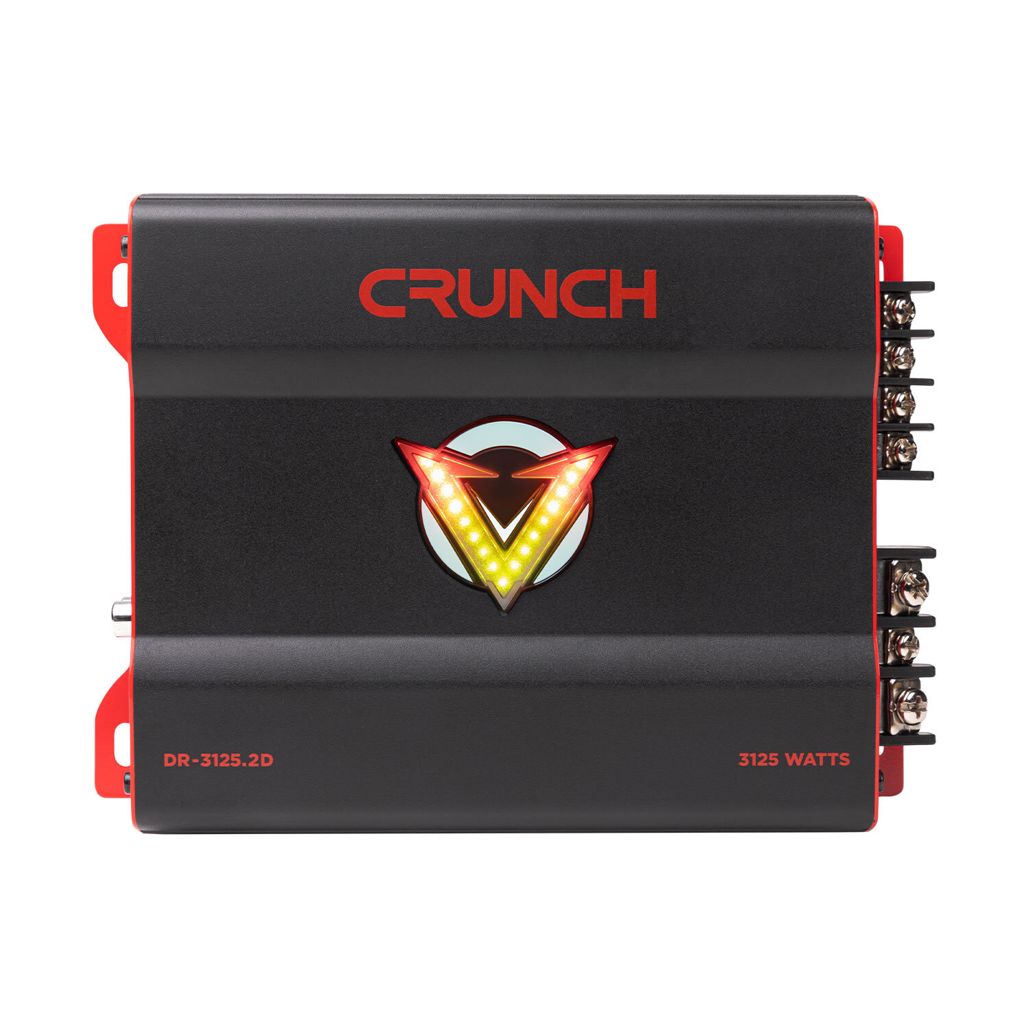 Crunch DR-31252D 3125-Ваттный Автомобильный Аудио 2-канальный усилитель класса D Комплект усилителей