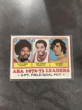 Two 73-74 Topps Cards - League Leaders #235 Gene Kennedy, Gilmore, Tom Owens