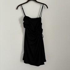 NWT Urban Outfitters Women's Size Medium Black Jones Cinched Mini Dress