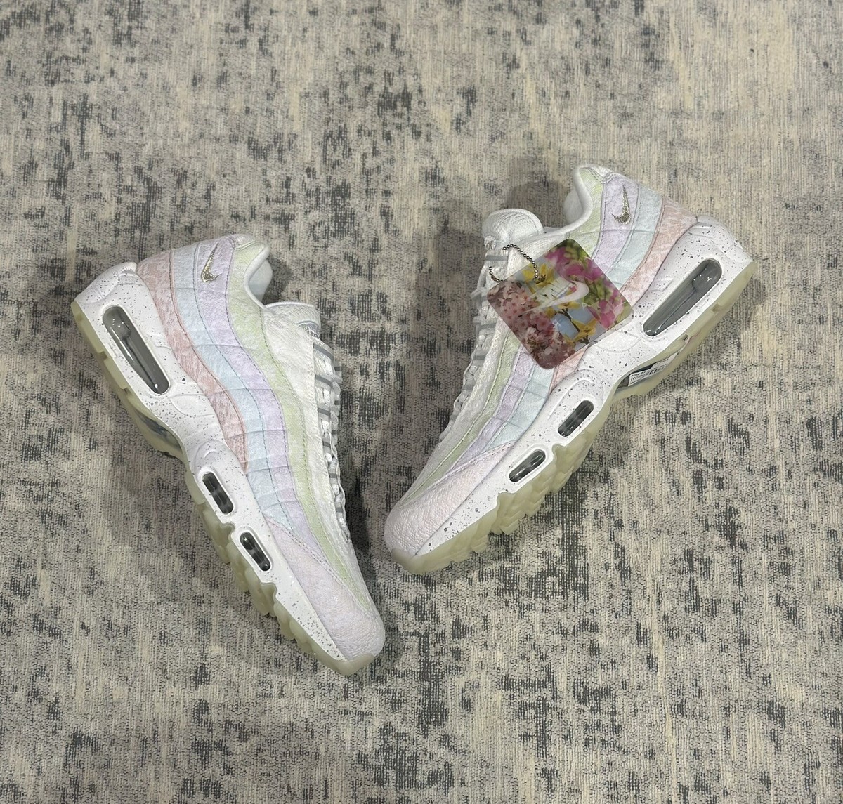 NIKE AIR MAX 95 FLORAL LACE🌸UK SIZE (CU9454-194)☑️ UK