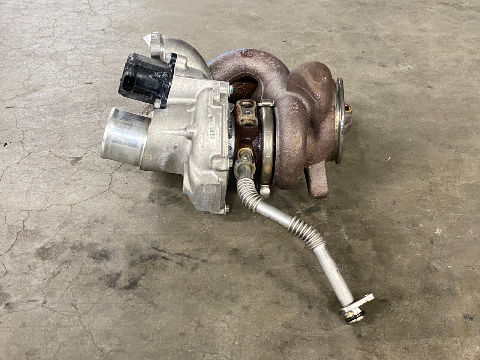 ⭐2014-2017 MASERATI GHIBLI 3.0L LEFT TURBOCHARGER MANIFOLD 61K MILES OEM LOT2388