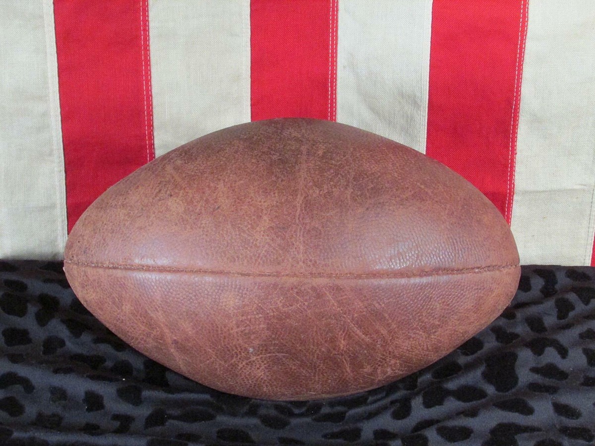 Vintage Rawlings Leather Official Football w/Laces Pro 5