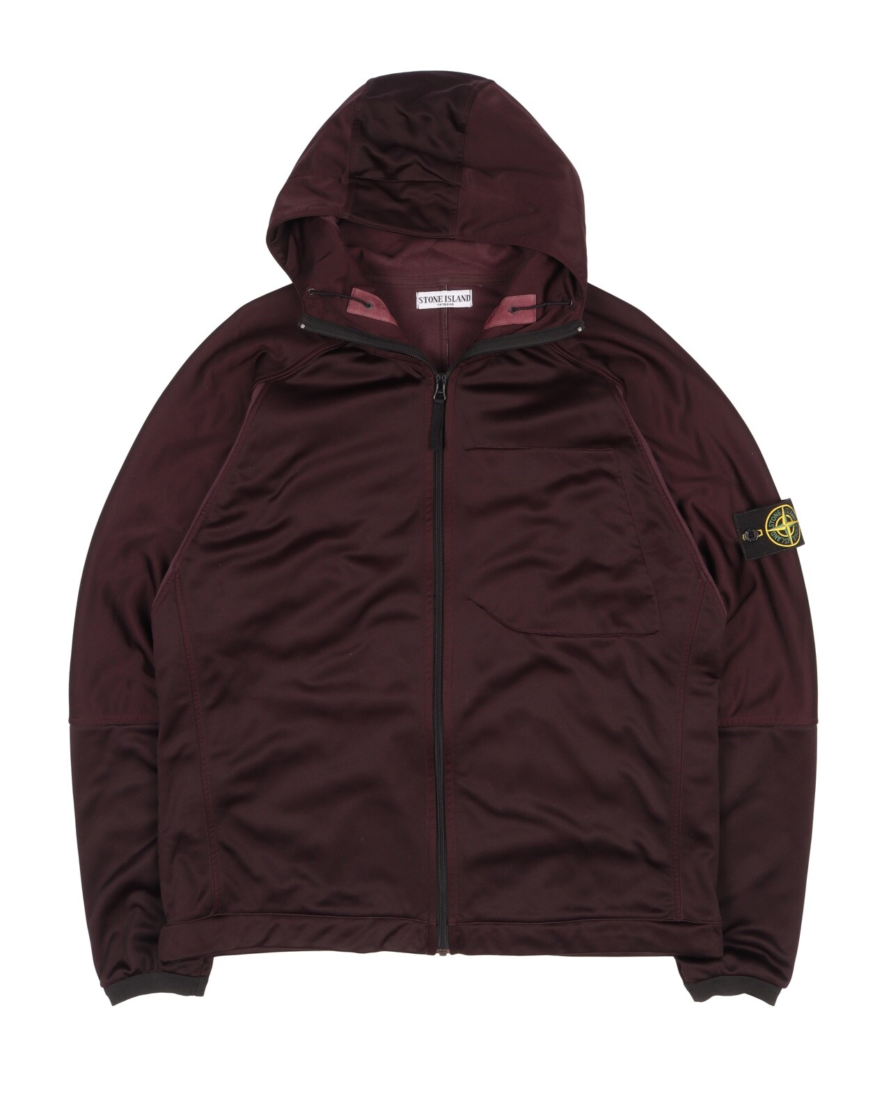 Softshell Purple Full Zip Hooded Jacket 