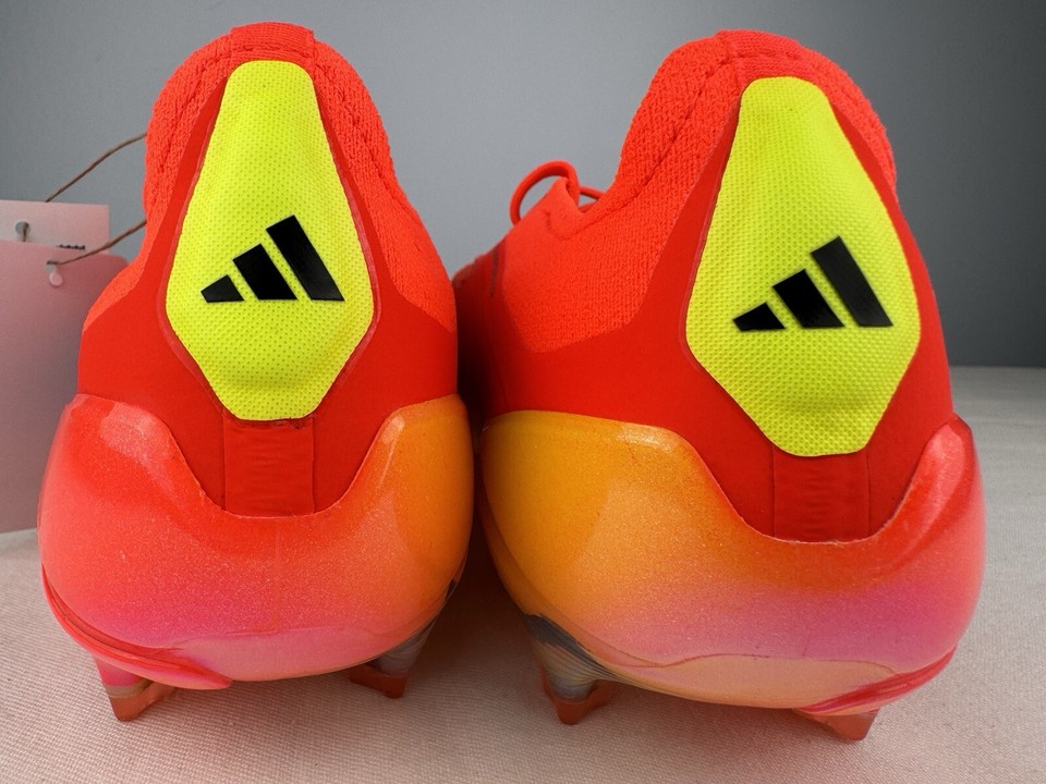 Adidas PREDATOR ELITE FG Red Black Soccer Cleats Men's Size 7.5 / Women