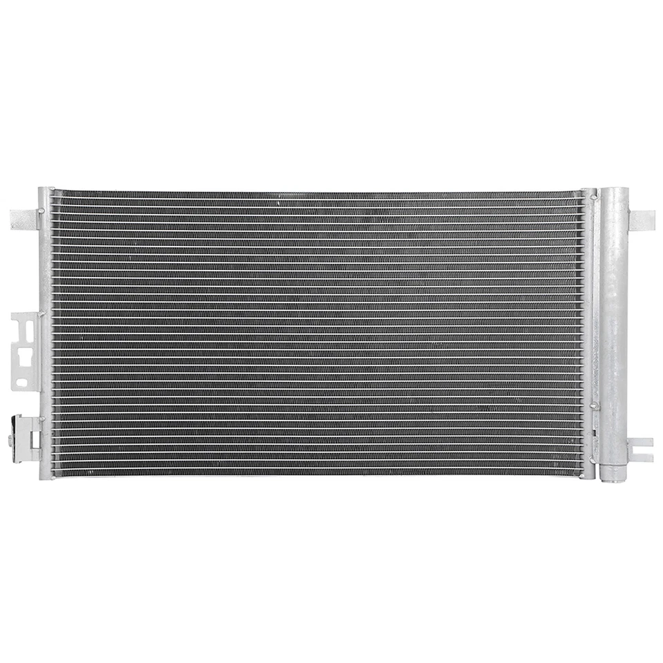 Cooling Fan and Radiator Condenser For Pontiac G6 Chevrolet Malibu Saturn Aura - Image 2 of 4