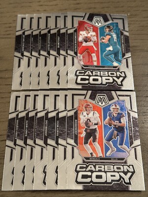 CARBON COPY 2024 Panini Mosaic NFL Football Insert Cards You Pick