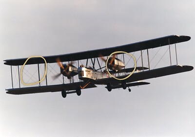 VICKERS VIMY - Original Flugzeug Foto