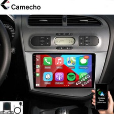 4+64GB Android 13 Apple Carplay Autoradio Für Seat Leon 1P1 2005-2012 Navi DSP