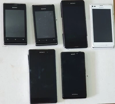 Joblot Sony Xperia Z2 L Android Black Smartphones Faulty - Image 1 of 4
