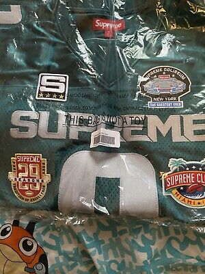 Supreme Championships Football Jersey (FW23) Dark Teal Sz Supreme Championships Football Jersey (FW23) Dark Teal Sz