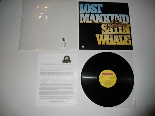 Satin Whale Lost Mankind RARE! 1st Nova '75 EXC Germany Analog Ultrasonic CLEAN