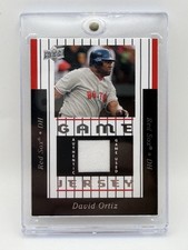 David Ortiz 2008 Upper Deck 97-DO Game-Worn Jersey Relic Red Sox Magnetic Case