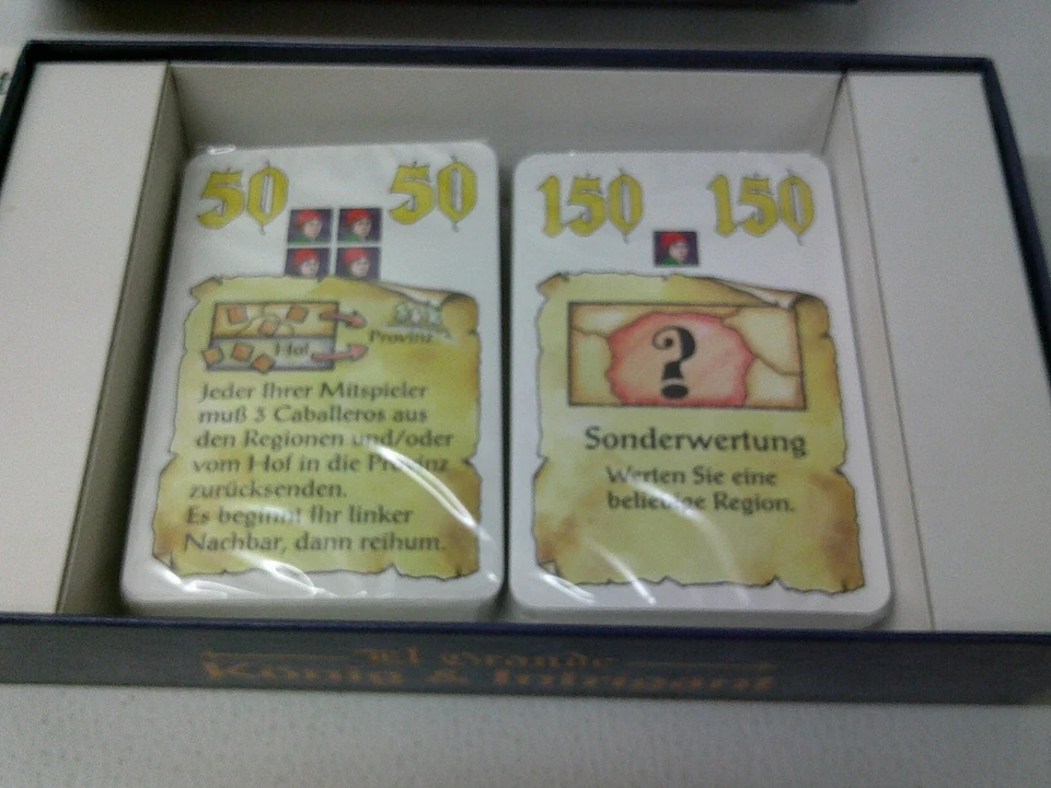 HANS IM GLÜCK - EL GRANDE - KÖNIG & INTRIGANT - ERWEITERUNG - UNGESPIELT - Bild 4 von 4