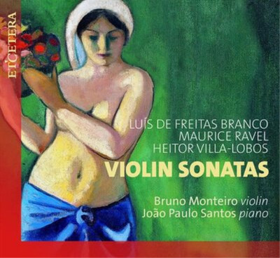 Luis de Freitas Br Bruno Monteiro/Joao Paulo Santos: Violin Son (CD) (UK IMPORT)