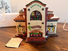 Dept 56 Rosita’s Cantina Original Snow Village 54883 Great Condition - Read T