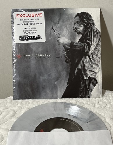 NEW Chris Cornell When Bad Does Good Record Store Day Marbled 7" Vinyl 5000 Only - Picture 1 of 4