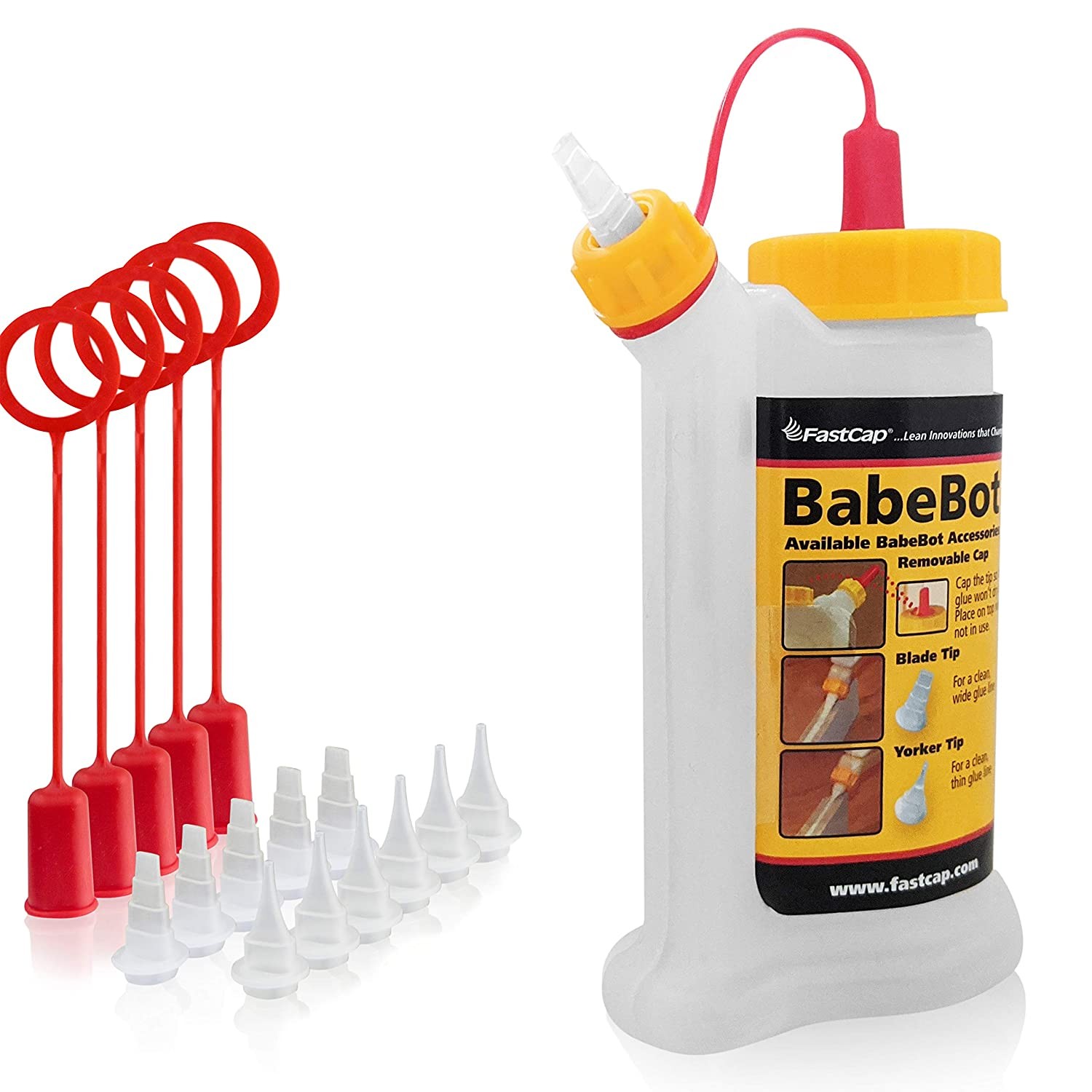 Fastcap Babebot Glue Bottle Dispenser & Accessory Pack 4oz 120ml