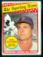1969 TOPPS #425 CARL YASTRZEMSKI ALL STAR EX