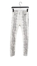 Zara Women's Jeans UK 8 White Cotton