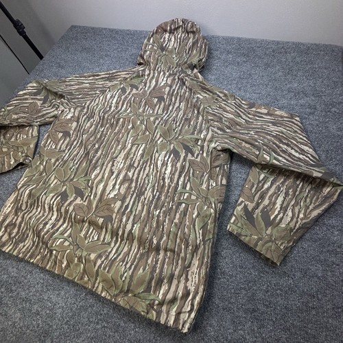 VTG 10X Gore-Tex Rainwear Jacket Advantage Camo Waterproof Hood Men's Large Tall - Photo 20/23