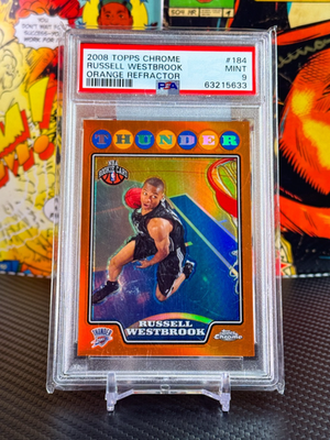 その他 Chrome Refractor RC Russell Westbrook Russell Westbrook 2008-09 Topps Chrome Rookie Orange Refractor