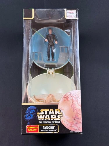 1998 Star Wars POTF - Complete Galaxy Tatooine w/Luke Skywalker & Sarlacc