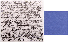 English Text Background Texture Plastic Embossing Folders for Cards Making Engli