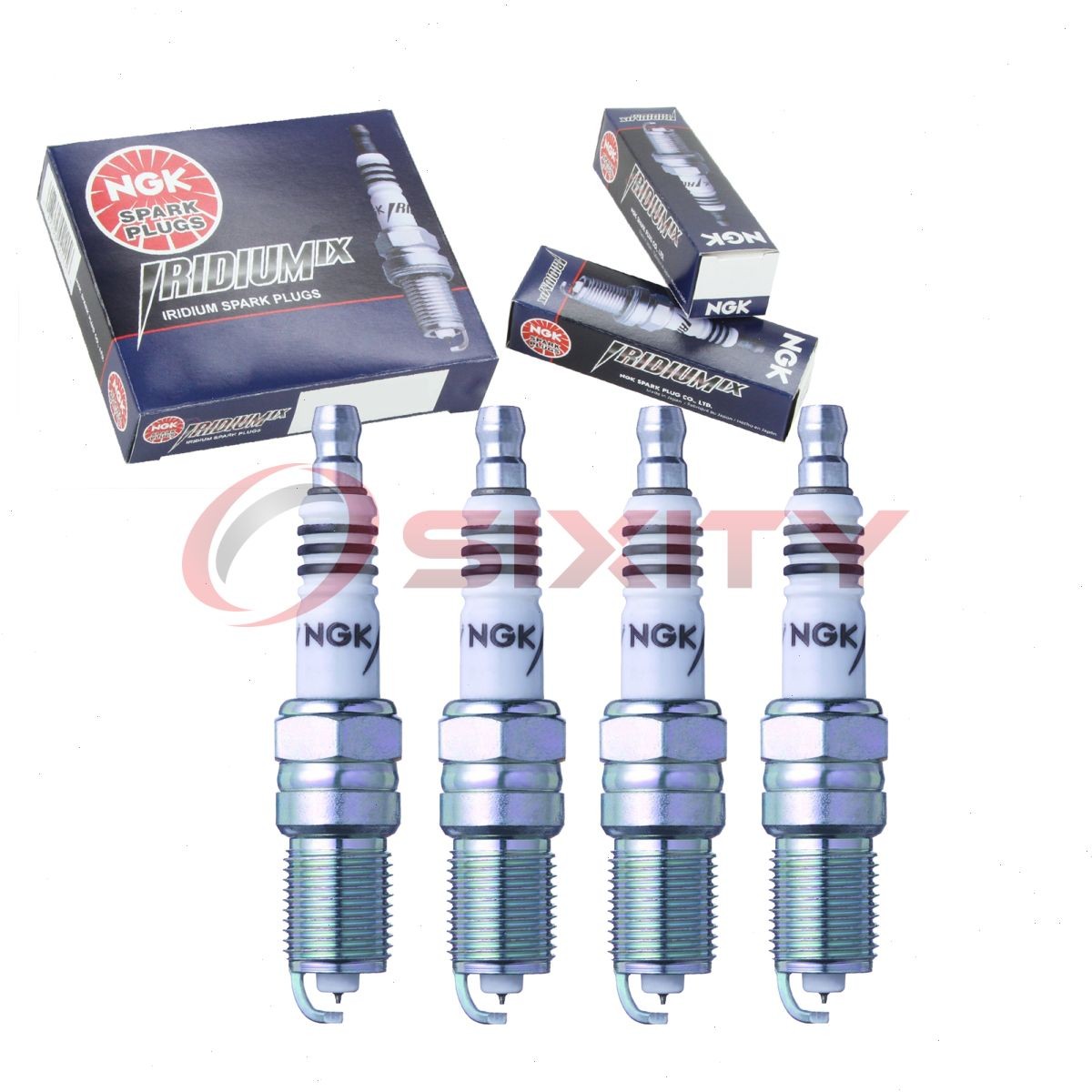 4 pcs NGK Iridium IX Spark Plugs for 1982-1985 Mercury Lynx 1.6L L4 - Engine xv