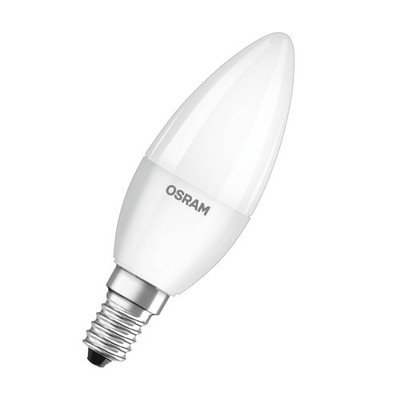 OSRAM LED BASE Classic B40, matte Filament LED-Lampen aus Glas für E14 Sockel, K