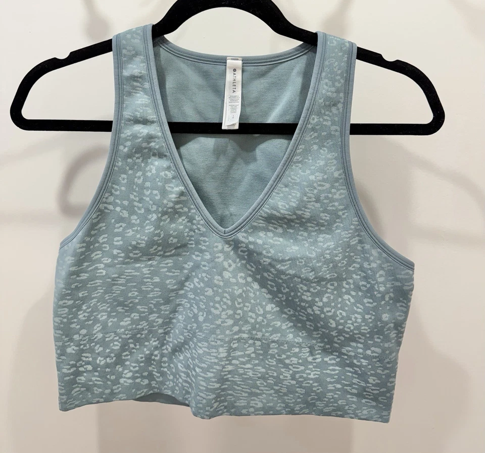 Tanque ATHLETA Aurora sem costura costela grande - Imagem 2 de 4